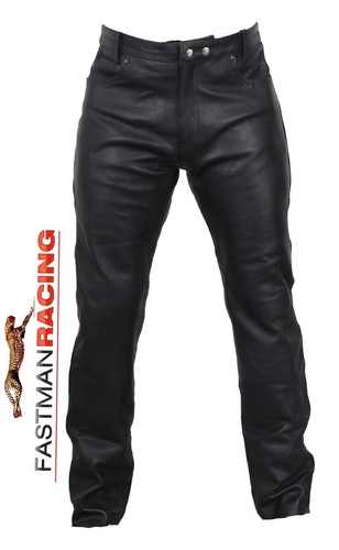 Motorradhose leder herren - leder,