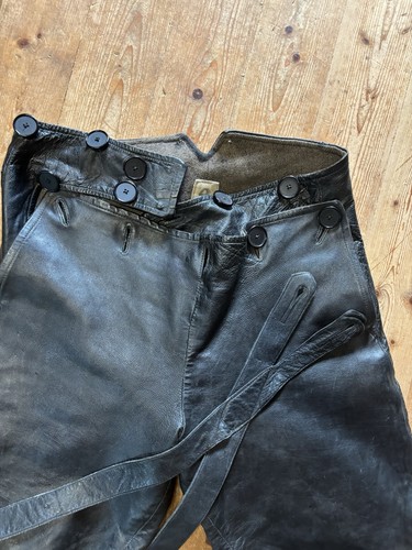 Historische motorradhose - historische,