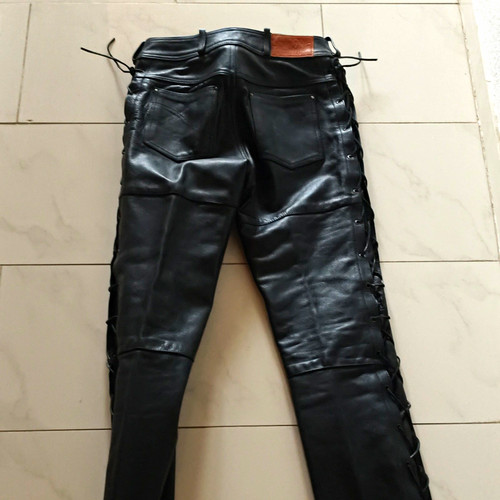 Motorradhose leder biker - motorradhose,