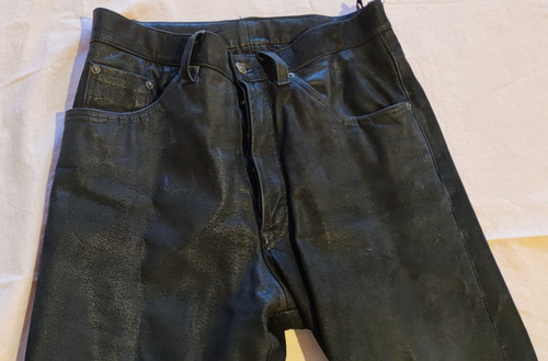 Echtleder motorradhose w30 - echtleder,